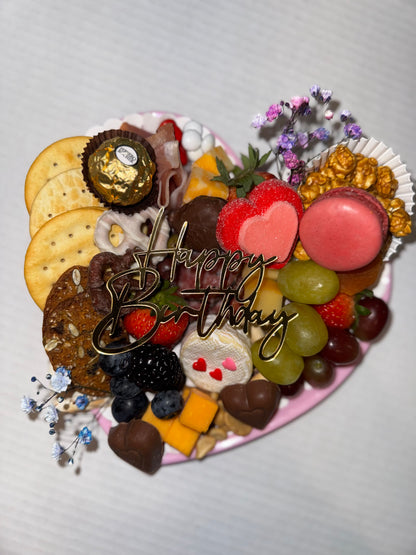Valentine’s Heart Charcuterie Board Preorder
